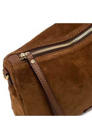 Nora Pouch made of brown soft suede GIANNI CHIARINI | BS10225CMPL974